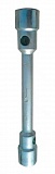 Ключ балонный "MATRIX-14295"  двухсторонний  24*27мм,  L-350мм  /06509/