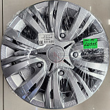 Колпаки колёсные  14" (LW 1406) все модели а/м, ЛИОН 4шт.серебр./карбон /20515/