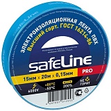 Изолента " SafeLine" 15мм*20м (синяя)  /01893/