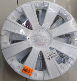 Колпаки колёсные  15" (AK1522) все модели а/м,  RS-T белый (пруж.) 4шт. /17667/